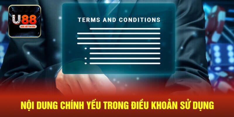 Điều khoản sử dụng U88 về giao dịch tài chính